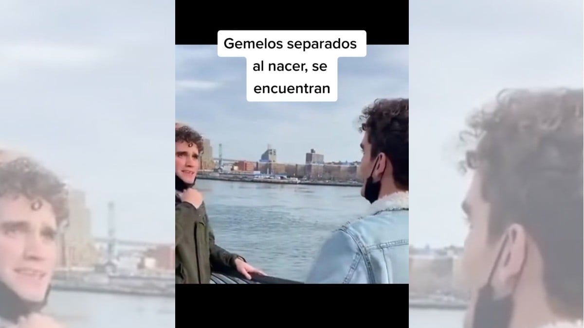 Gemelos separados al nacer se reencuentran 20 años después