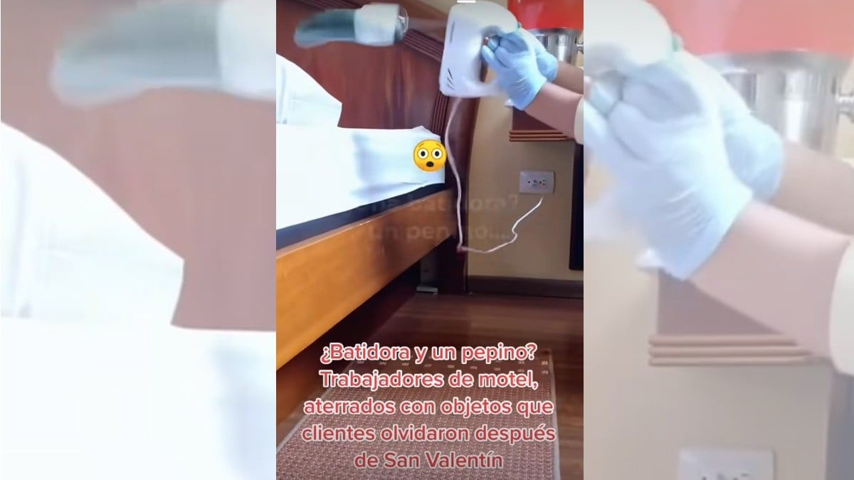 Empleados de motel muestran todos los productos olvidados tras Día de San Valentín