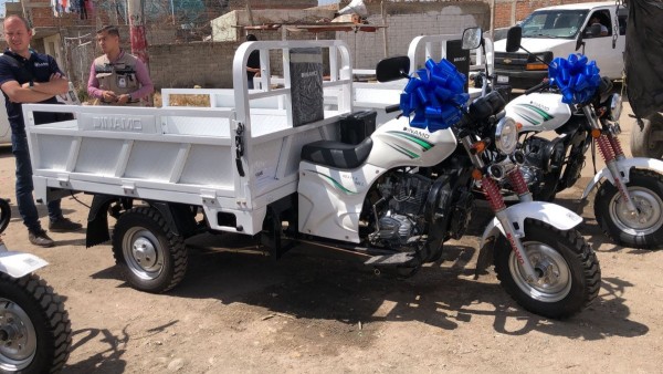 No hay motos para canje de animales de arrastre