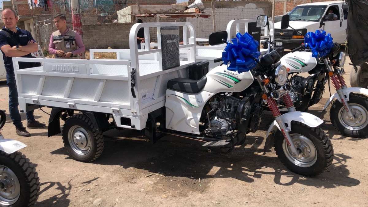 No hay motos para canje de animales de arrastre