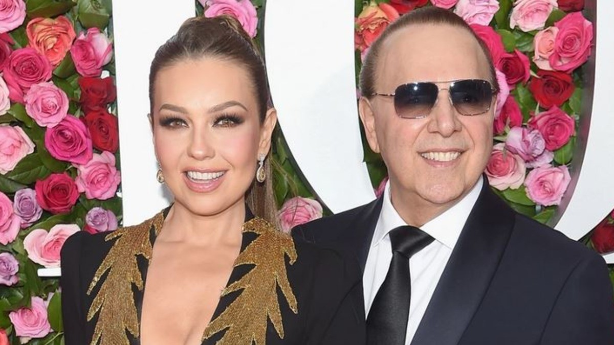 Thalía y Tommy Mottola ya están divorciados