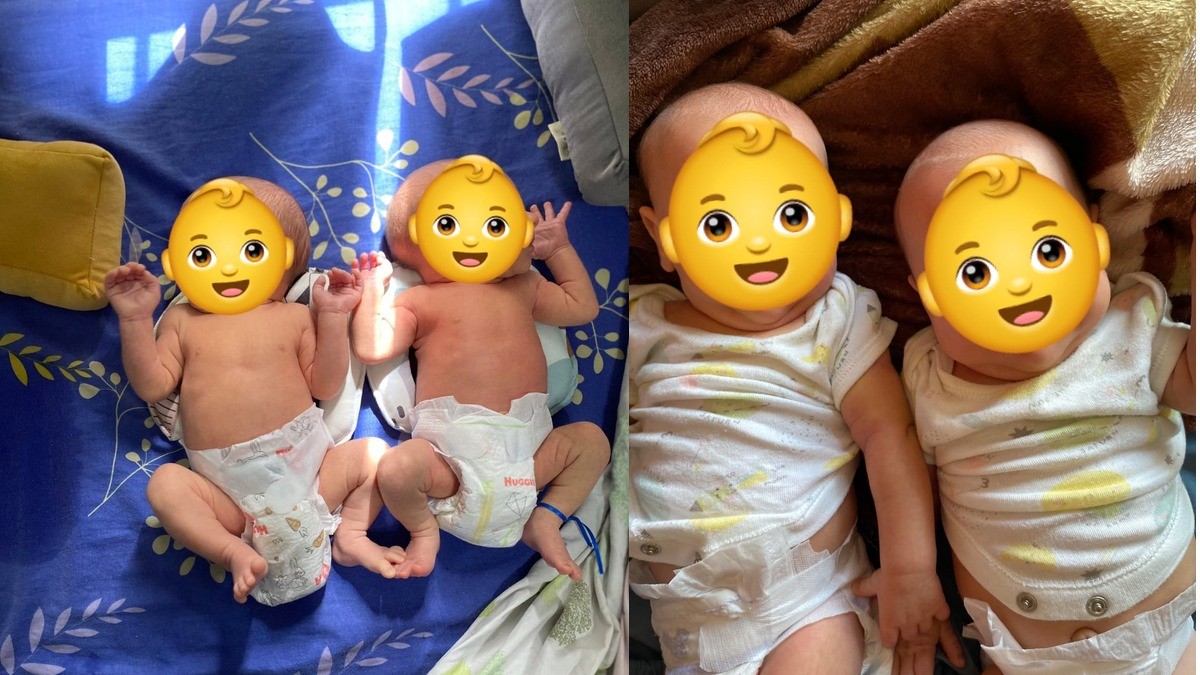 ¡Mamá confiesa no identificar a sus bebés gemelos!