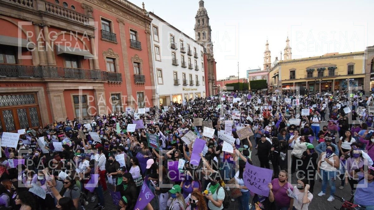 Se alistan las calles para recibir Marcha 8M