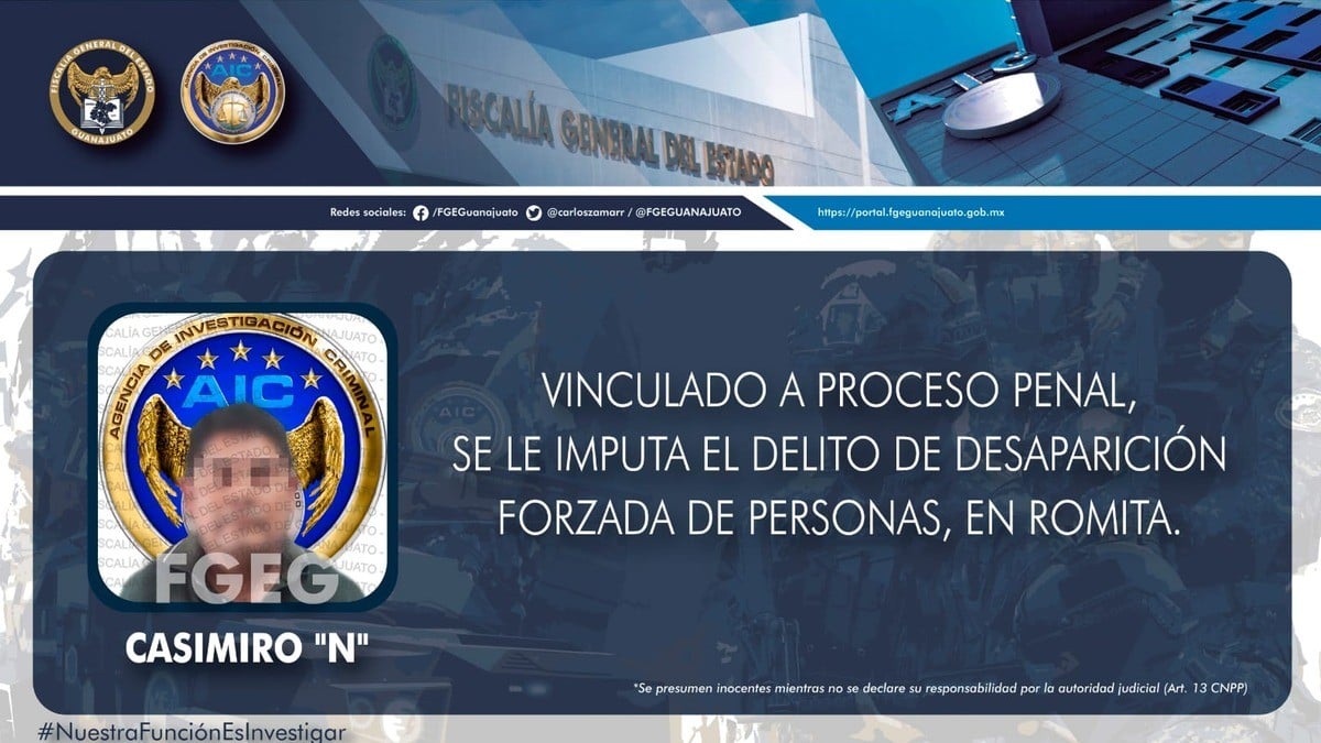 Procesan al cuarto expolicía partícipe en asesinato en Romita