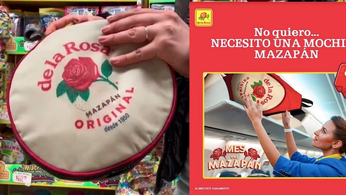 Lanzan mochila del Mazapán de la Rosa, ¡y ya la queremos!