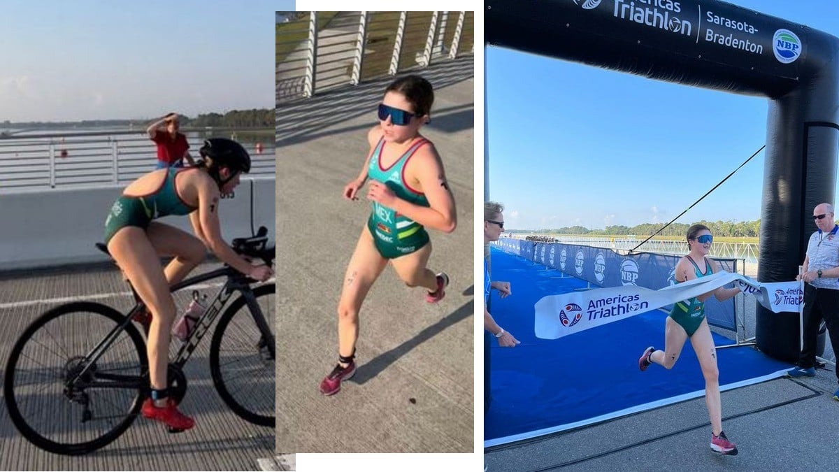 Mexicana gana oro en triatlón de Estados Unidos