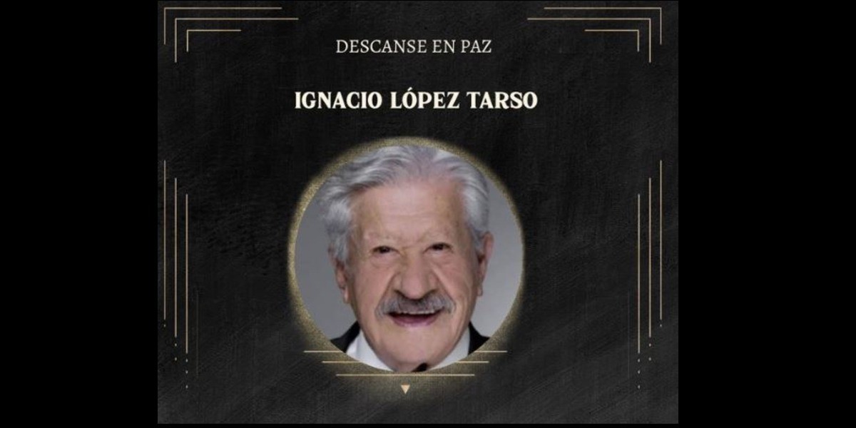 Ignacio López Tarso muere a los 98 años