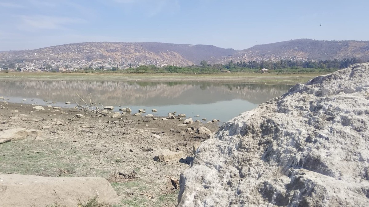 La sequía alcanzó a la Presa Echeveste