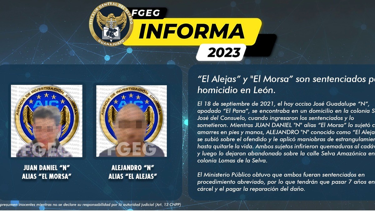 ‘El Alejas’ y ‘El Morsa’ son sentenciados por homicidio en León