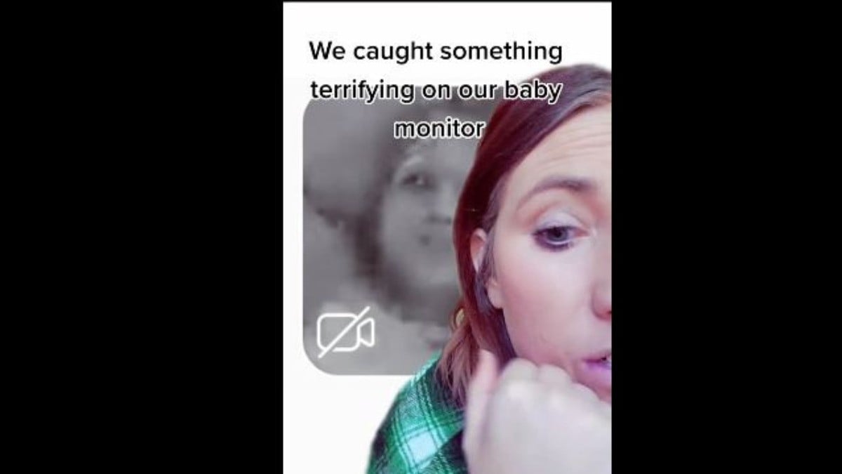 Graba monitor de bebé escalofriante imagen cuando no hay nadie en casa