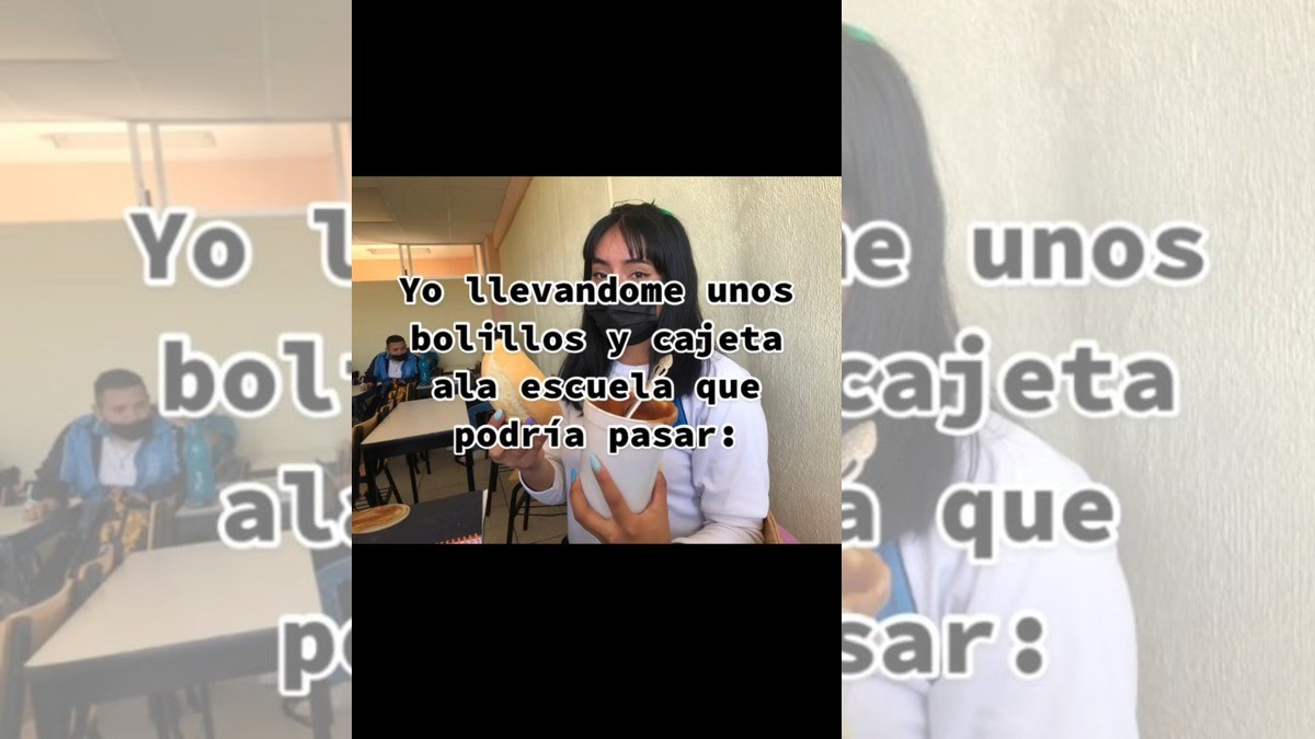 Estudiante “comienza a facturar“ tras vender bolillos con cajeta en su escuela