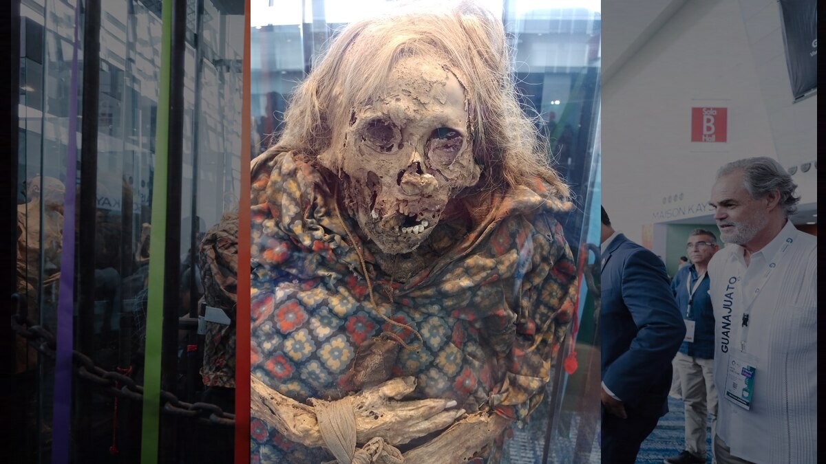 Momia capitalina registra movimientos “paranormales” en Tianguis Turístico