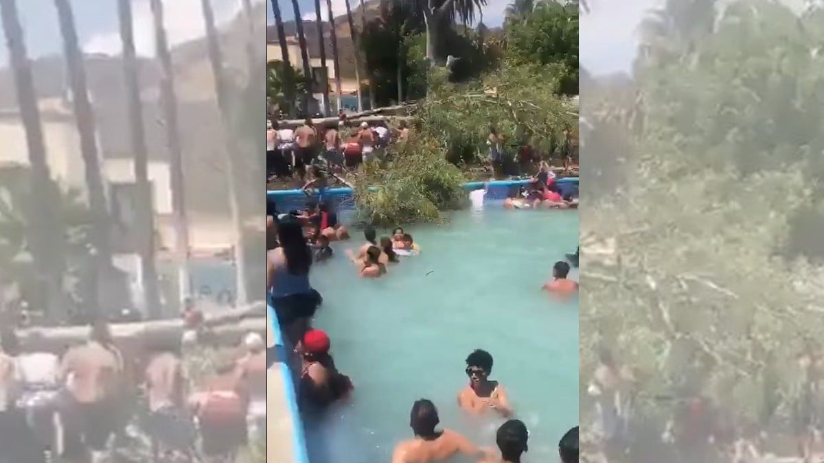 Heridas 11 personas tras caer árbol en balneario de Comanjilla