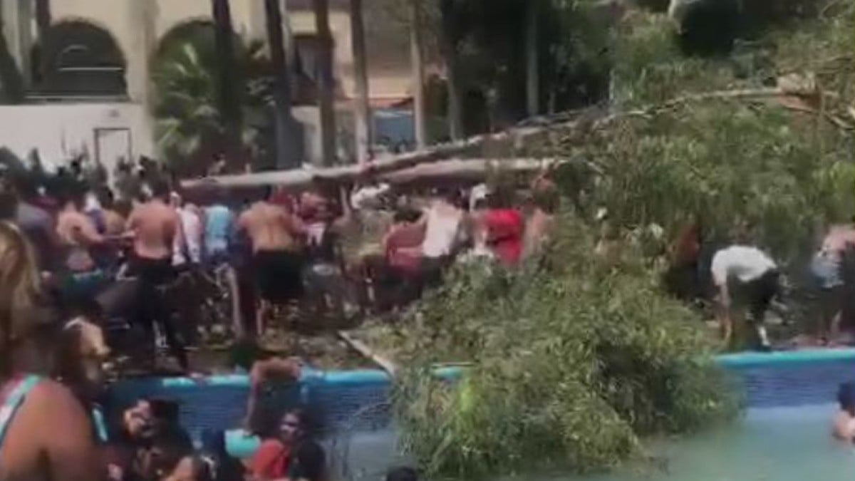 Muere bebé tras caída de árbol en balneario de Comanjilla