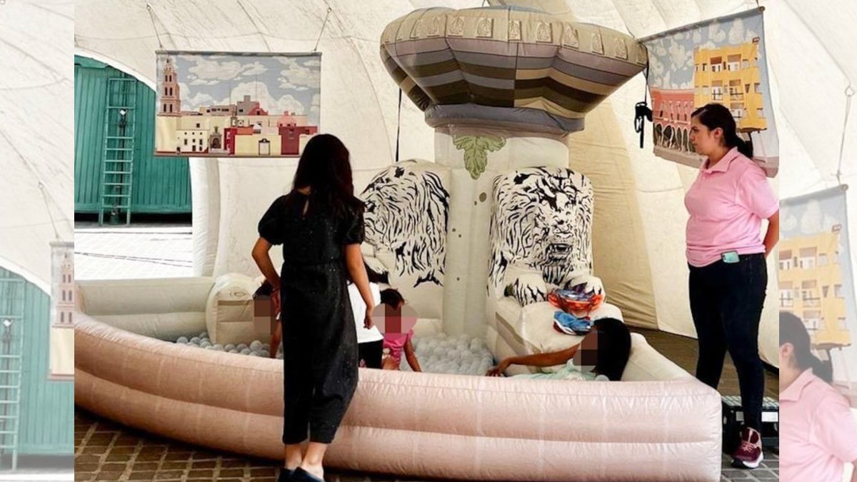 Lleva a tus hijos a conocer el museo inflable itinerante