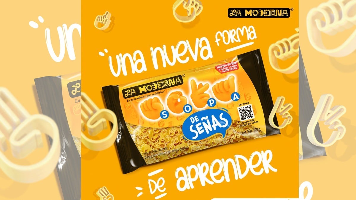 ¡Lanzan pasta de lenguaje de señas!