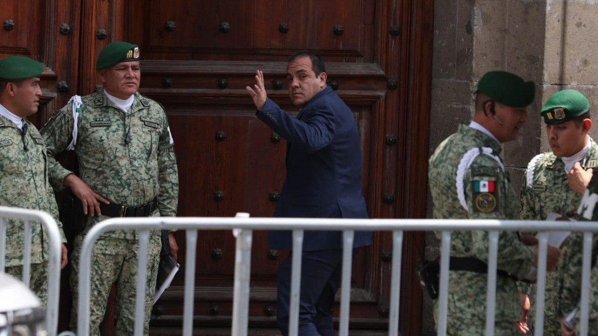 Se reunieron gobernadores de Morena en Palacio Nacional