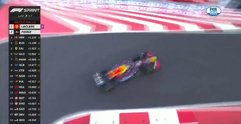 Checo gana su primer Sprint