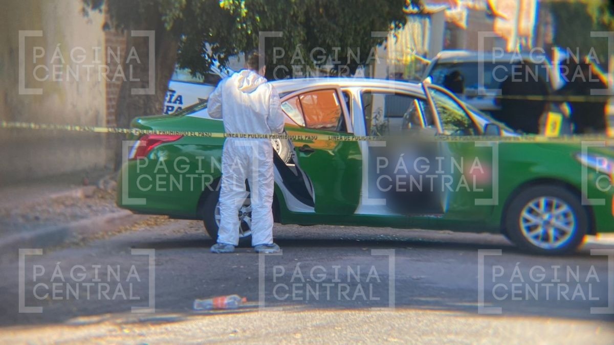 Matan a taxista cuando sacaba su auto de la cochera en Villas de San Juan