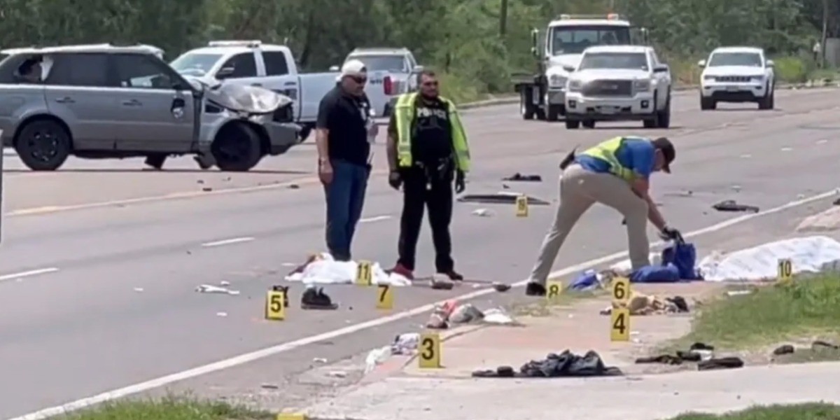 Confirman ocho migrantes fallecidos en atropello masivo en Texas