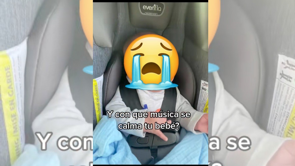 Bebé deja de llorar al escuchar “Ella baila sola”