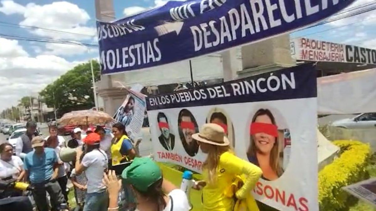 “No queremos felicitaciones”; madres buscadoras protestan el 10 de mayo