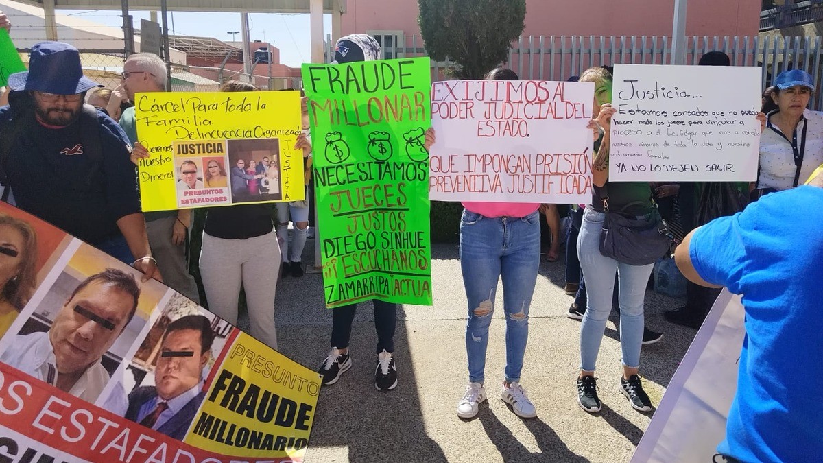 Su sueño era una casa, ahora esperan que den cárcel a sus defraudadores