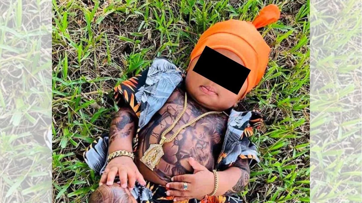 Tunden a mamá por exhibir a su bebé tatuado