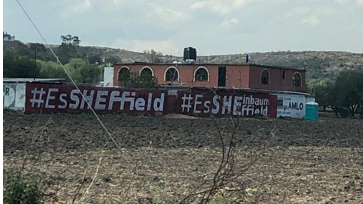 Se suma el nombre de Sheffield a pinta de bardas en el estado