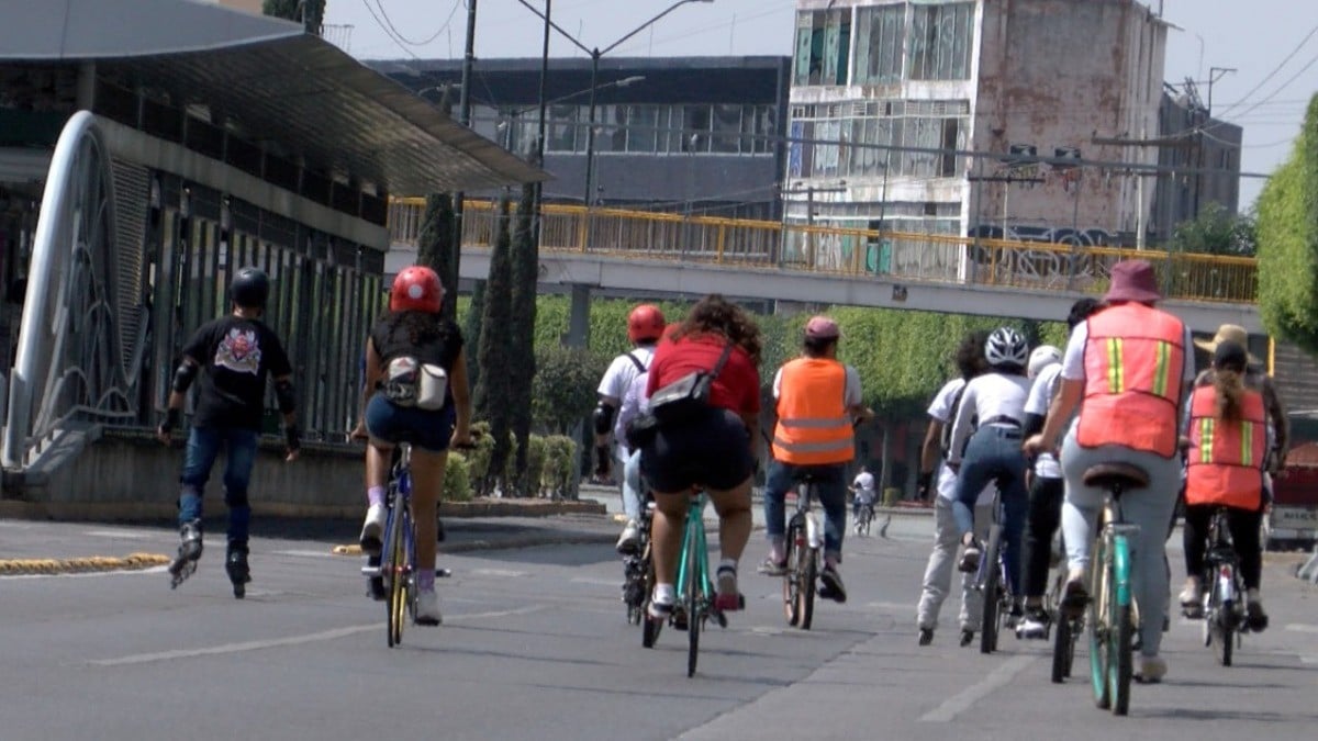 Salen a rodar para exigir seguridad vial para ciclistas