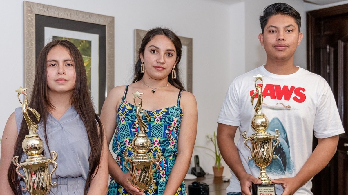 Estudiantes sanmiguelenses ganan concurso mundial de robótica