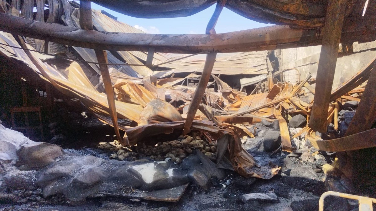 Fuego en pastizal provocó incendio en fábrica en Las Cruces: Bravo Arrona