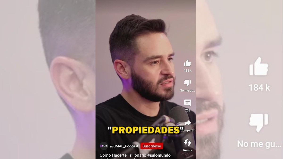 Influencer aconseja a las personas comprar un edificio para volverse millonarios