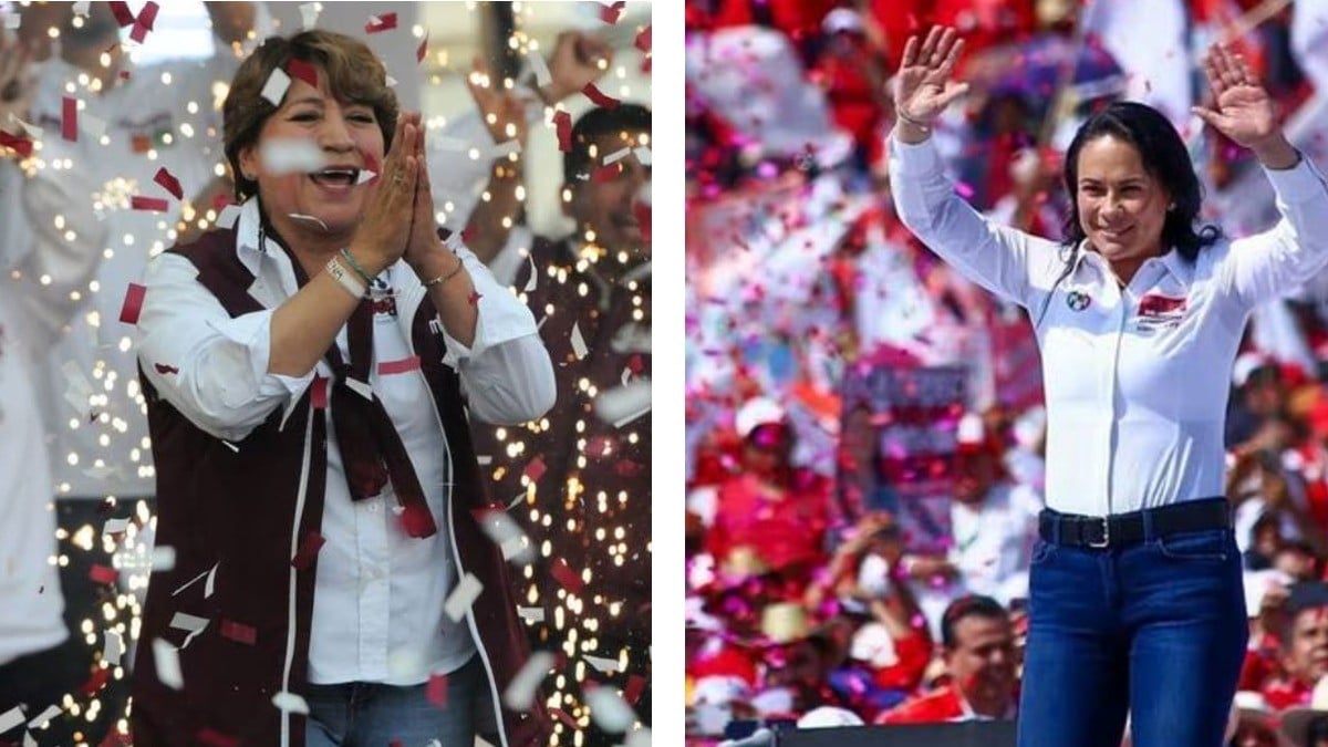 Delfina y Del Moral se declaran ganadoras en Edomex; ¿quién gobernará Edomex?