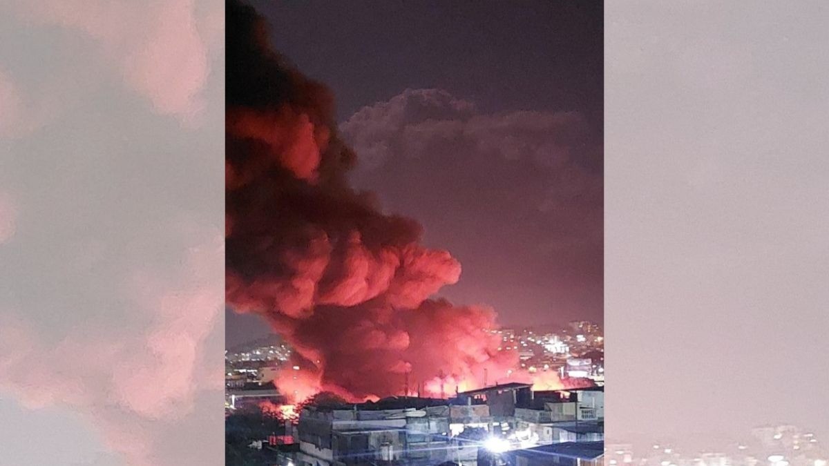 ¡Dantesco incendio consume gran parte del Mercado Central!