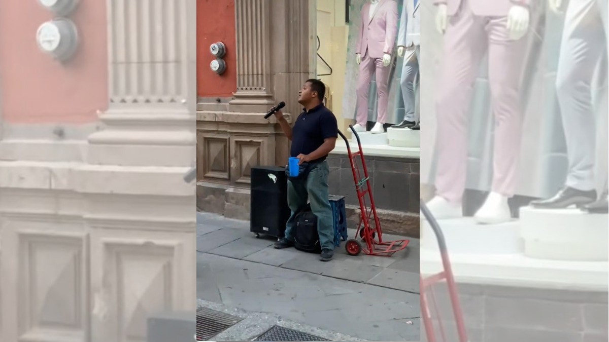 ¿El doble de LuisMi? Persona invidente sorprende al cantar igual que “El Sol”