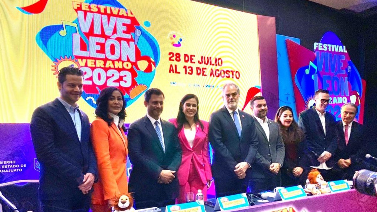 Invita León a capitalinos al Festival de Verano 2023