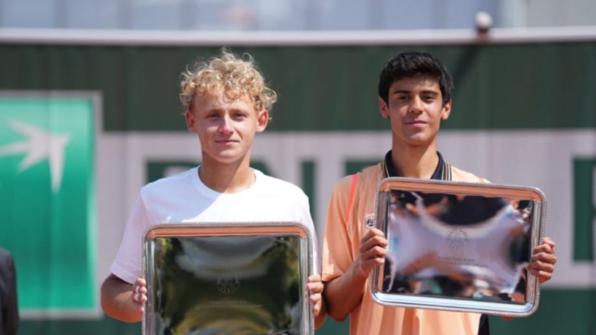 ¡Mexicano es campeón en Roland Garros Jr!