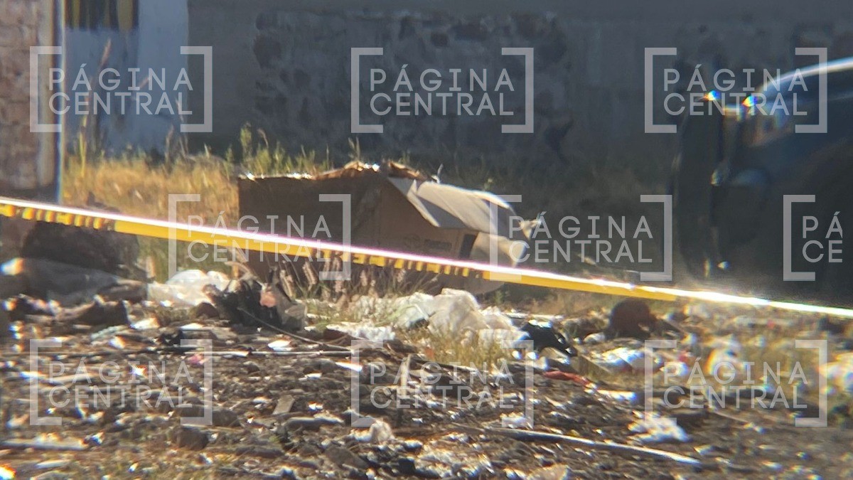 Hallan a ‘encostalado’ en baldío de la colonia San Manuel