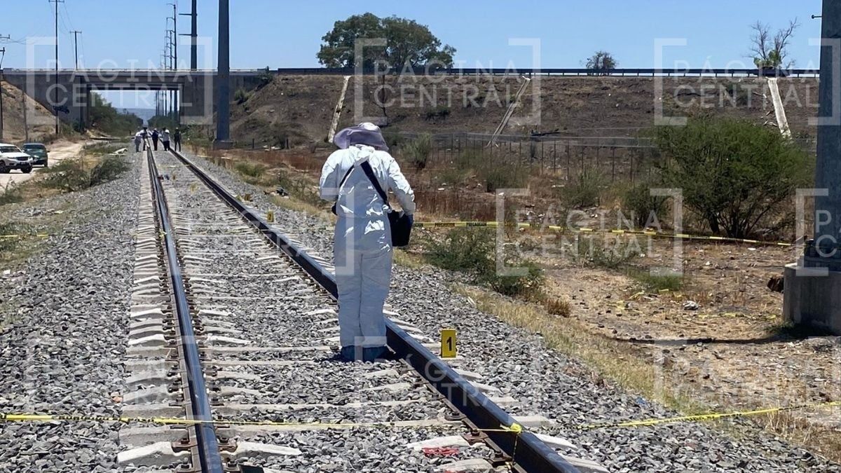 Muere hombre atropellado por el tren