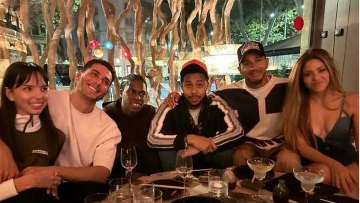 Shakira y Lewis Hamilton ya no esconden su amor