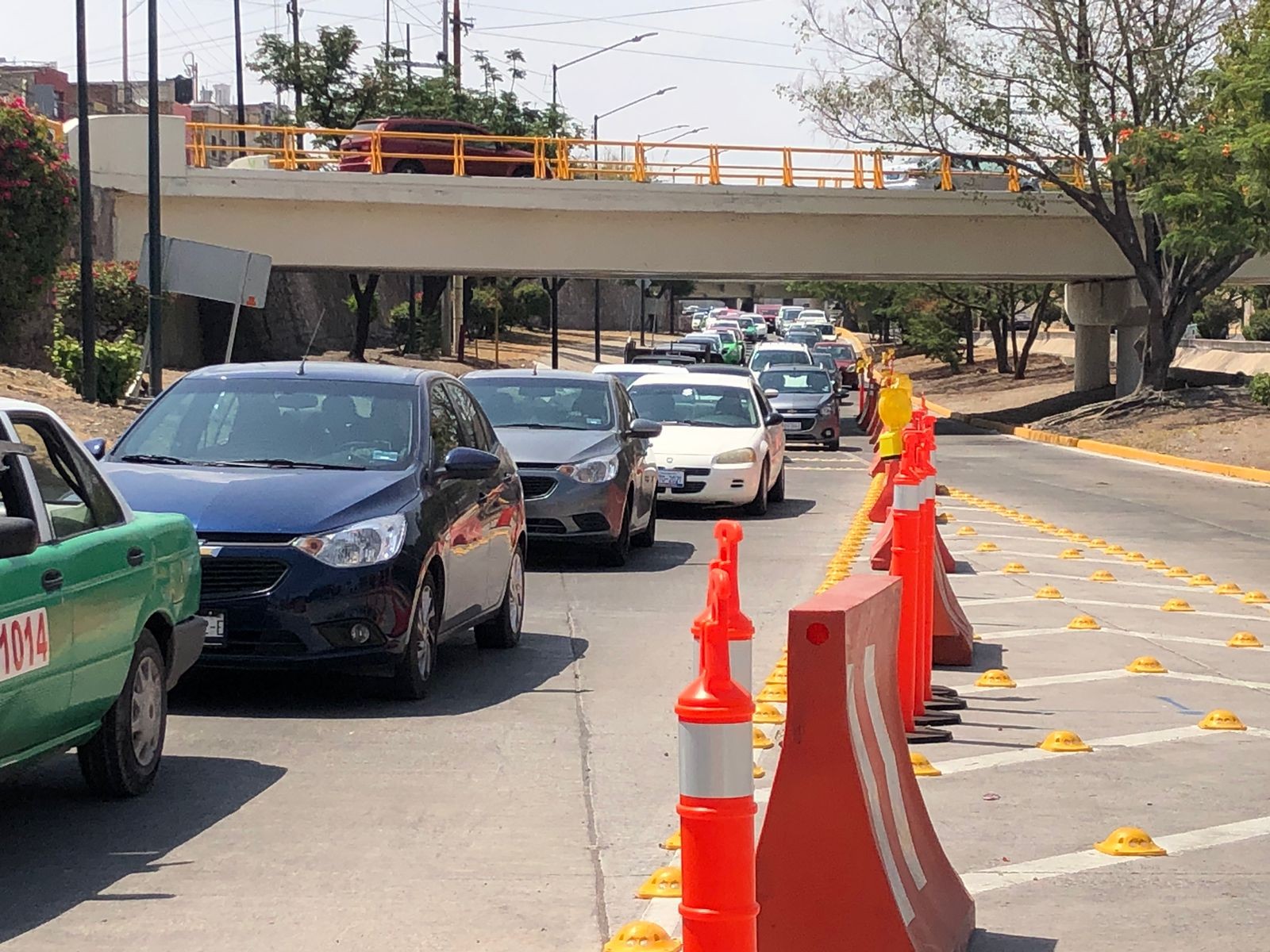 ¡Obras del Malecón desquician el tráfico!