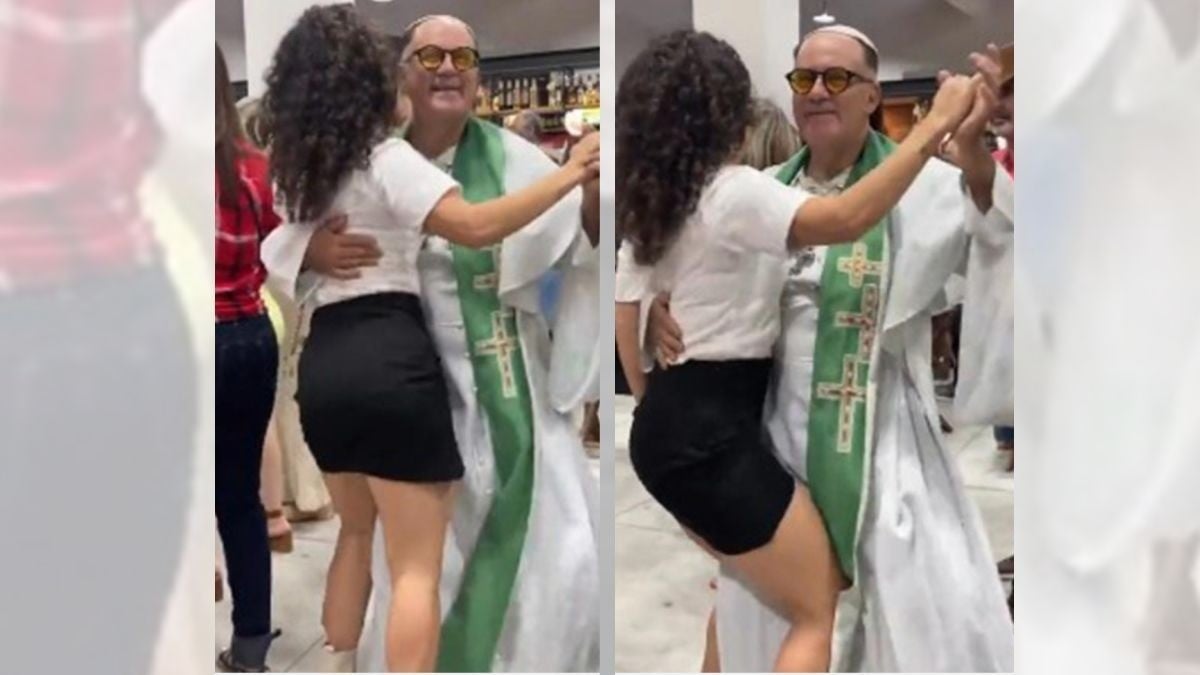 Baila ‘padrecito’ ¡hasta abajo!