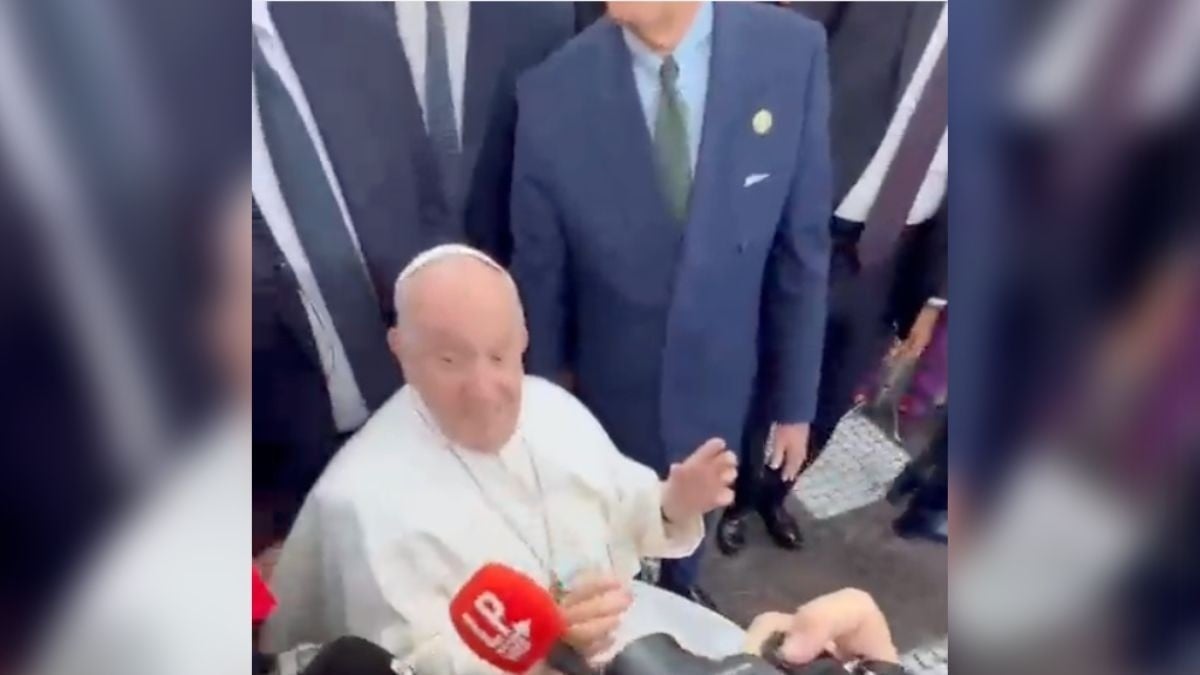 “Estoy todavía vivo“, papa Francisco