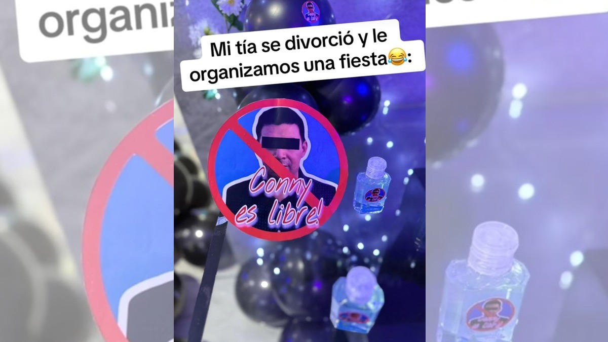 Mujer organiza fiesta para festejar su divorcio