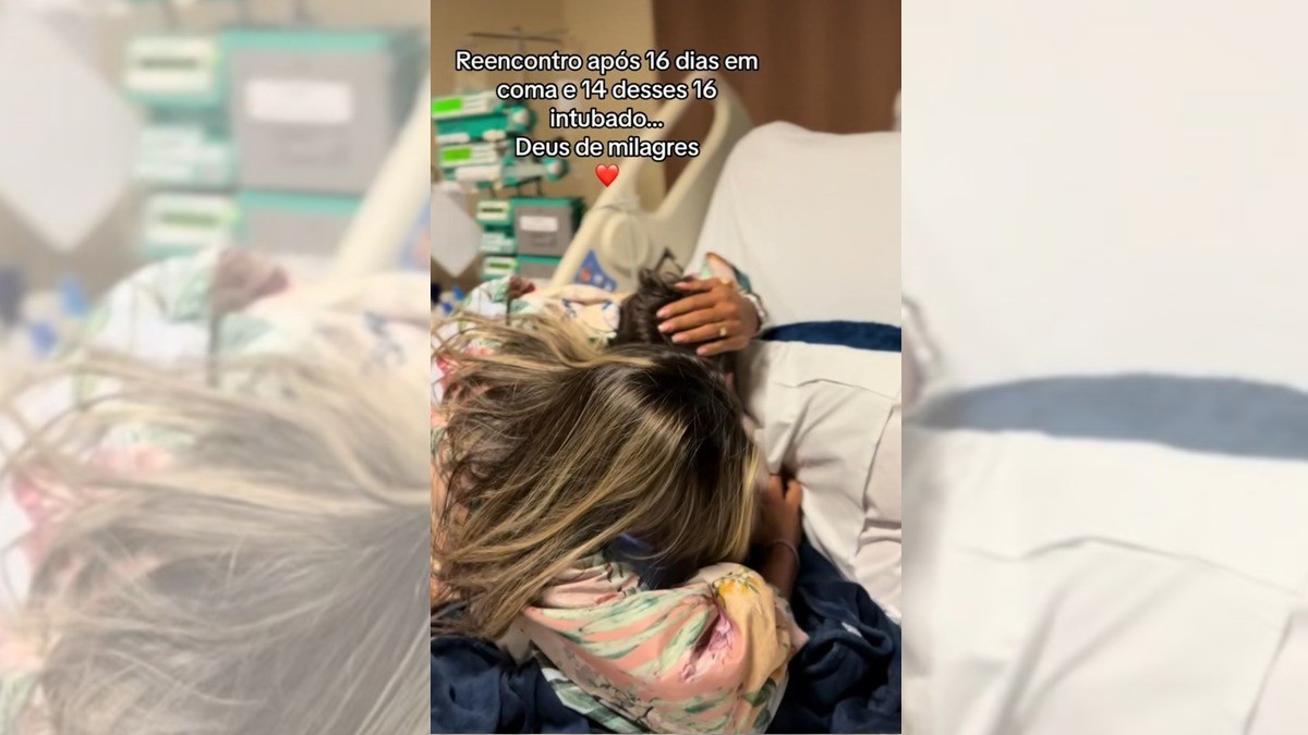 Pequeño se reencuentra con su madre tras 16 días de estar en coma