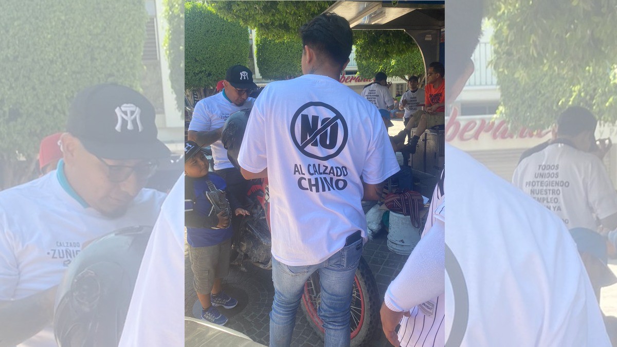 No al calzado chino, la demanda de zapateros