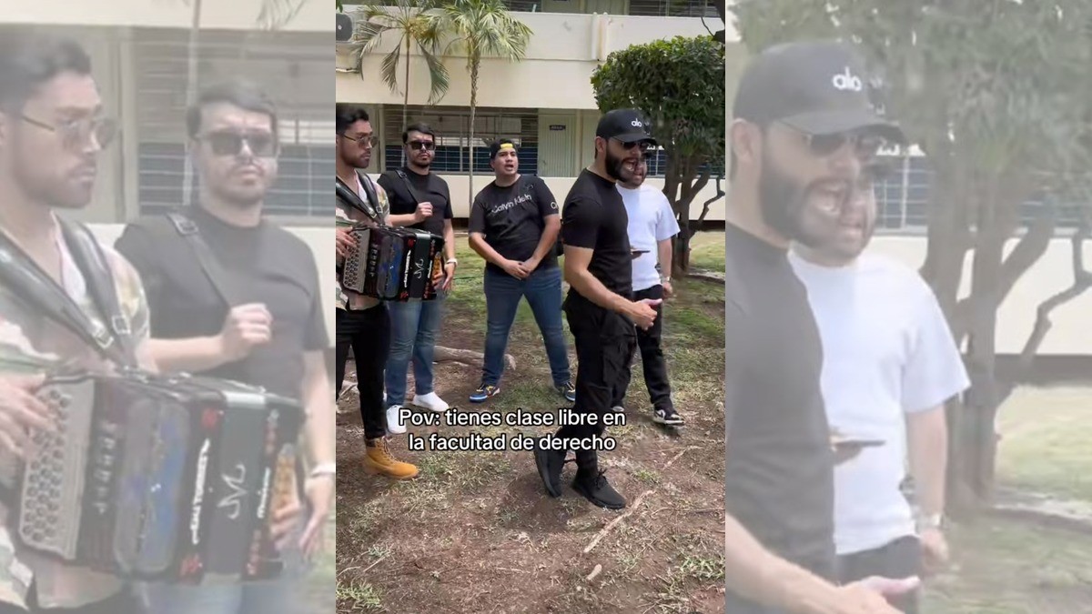Estudiante “jala” a grupo norteño durante su clase libre