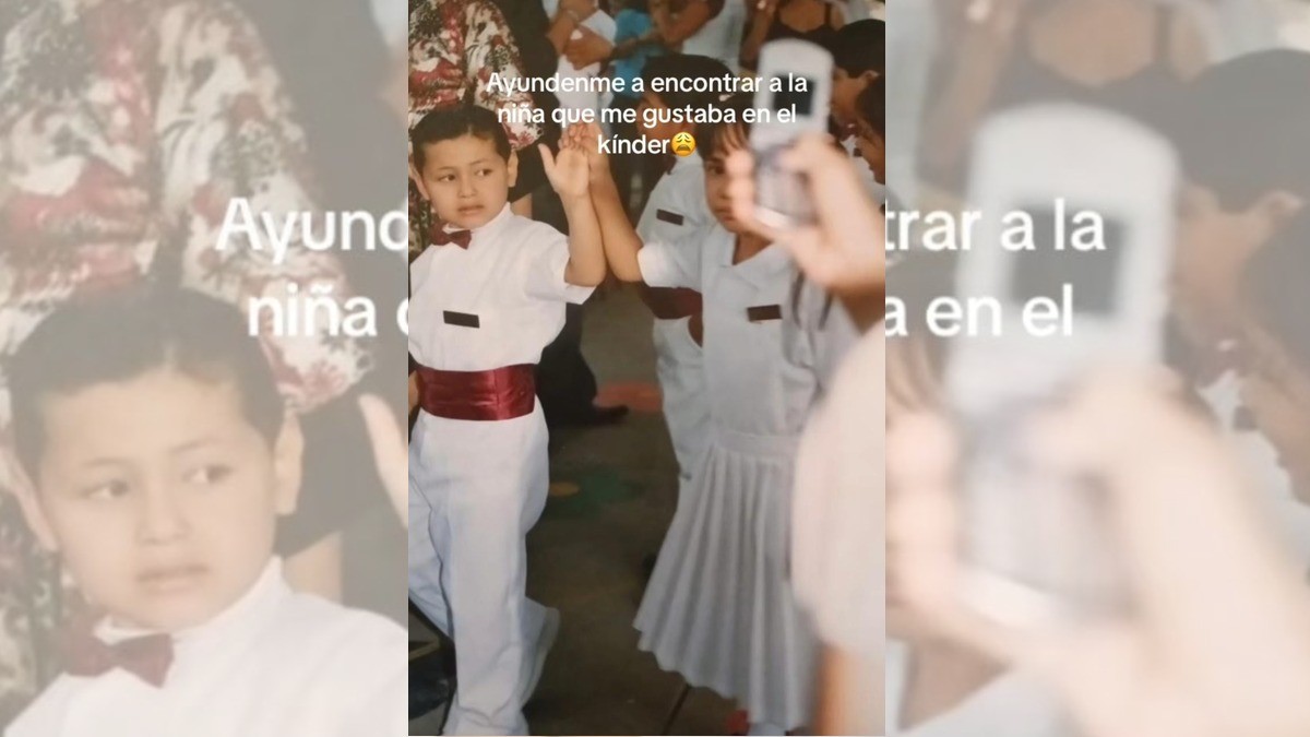 Tiktokero pide ayuda para encontrar a su crush del kínder