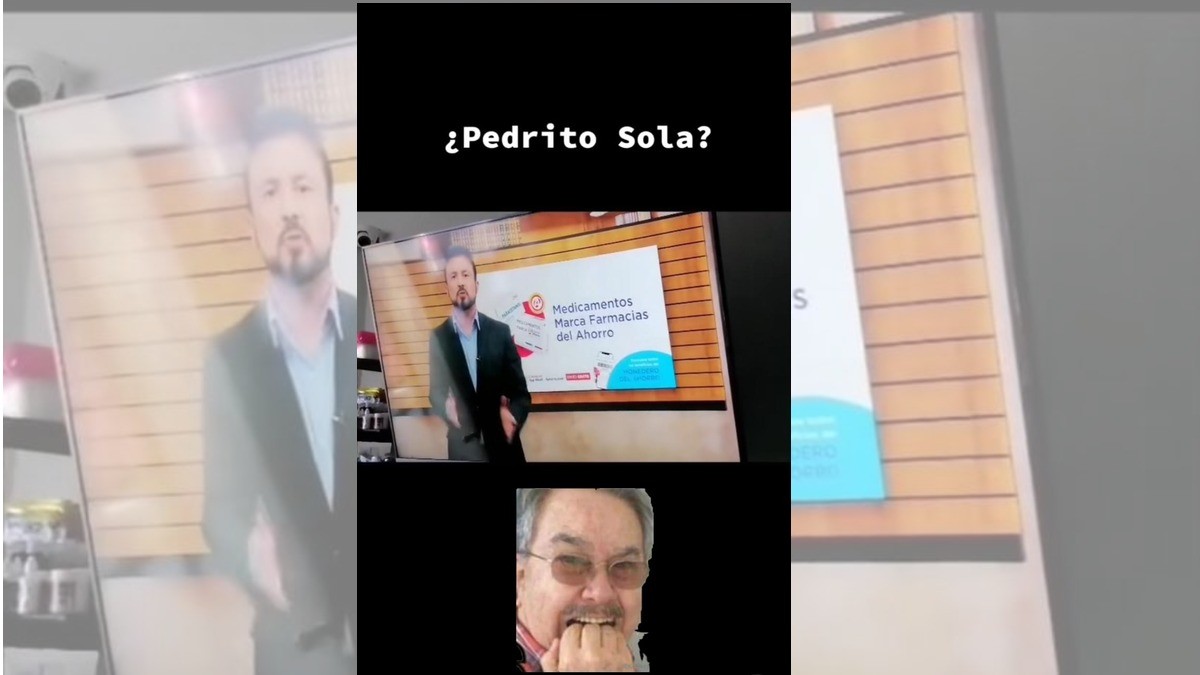 Conductor de televisión aplica un “Pedrito Sola” en vivo
